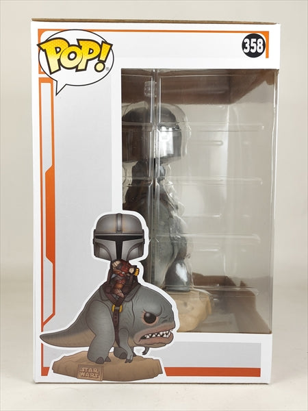 【取寄品・依頼者以外購入不可】ブラーグにのったマンダロリアン [スターウォーズ/マンダロリアン] FUNKO(ファンコ) POP! 358