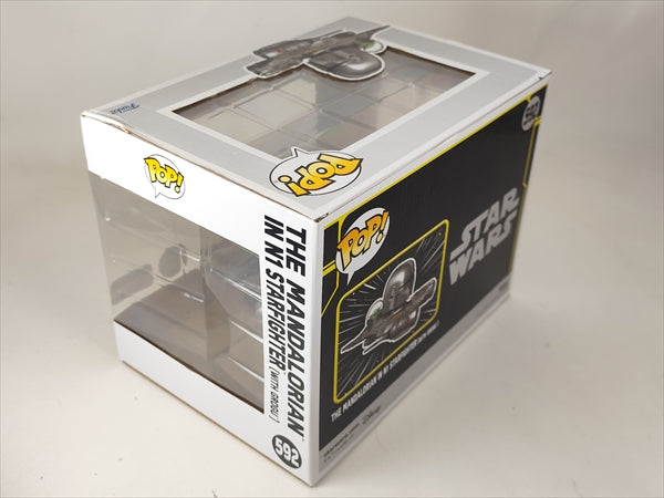【取寄品・依頼者以外購入不可】【箱傷】マンダロリアンin N1スターファイターwithグローグー [STARWARS(スターウォーズ)] FUNKO(ファンコ) POP! 592