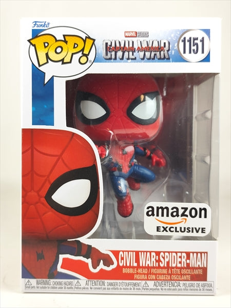 スパイダーマン [キャプテン・アメリカ シビルウォー(CAPTAIN AMERICA CIVIL WAR)] FUNKO(ファンコ) POP! 1151