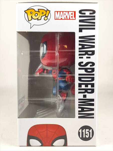 スパイダーマン [キャプテン・アメリカ シビルウォー(CAPTAIN AMERICA CIVIL WAR)] FUNKO(ファンコ) POP! 1151