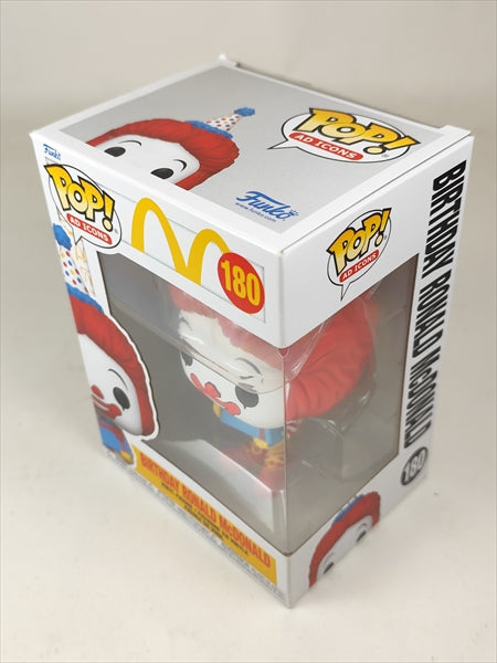 【箱傷】 バースデー・ロナルド・マクドナルド [マクドナルド(McDonald's)] FUNKO(ファンコ) POP! AD ICONS 180
