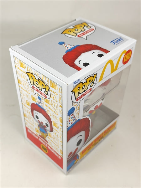 【箱傷】 バースデー・ロナルド・マクドナルド [マクドナルド(McDonald's)] FUNKO(ファンコ) POP! AD ICONS 180