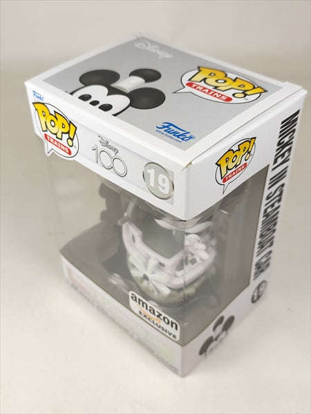 箱傷】 ミッキーマウス in蒸気船 AMAZON限定 [ディズニー100th] FUNKO