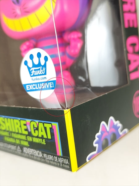 【取寄品・依頼者以外購入不可】【箱傷】 チェシャ猫 ブラックライト FUNKOショップ限定 [不思議の国のアリス(Alice in Wonderland)] FUNKO(ファンコ) POP! 1059