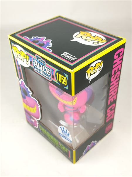 【取寄品・依頼者以外購入不可】【箱傷】 チェシャ猫 ブラックライト FUNKOショップ限定 [不思議の国のアリス(Alice in Wonderland)] FUNKO(ファンコ) POP! 1059