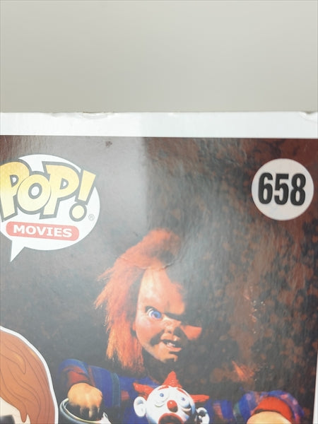 【箱傷】 チャッキー onカート HOT TOPIC限定 [Child's Play2(チャイルドプレイ2)] FUNKO(ファンコ) POP! MOVIES 658