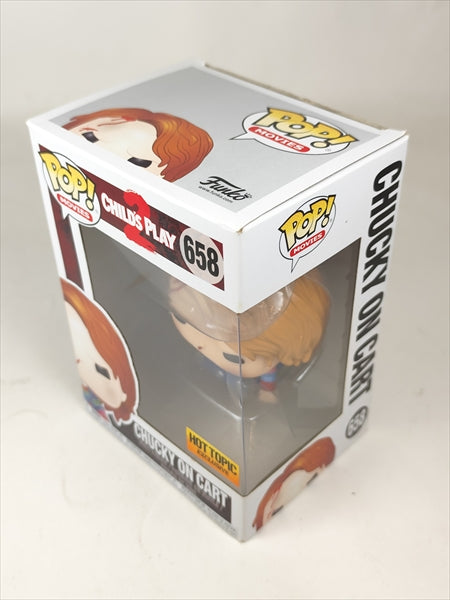 【箱傷】 チャッキー onカート HOT TOPIC限定 [Child's Play2(チャイルドプレイ2)] FUNKO(ファンコ) POP! MOVIES 658