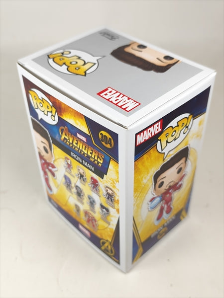 【箱傷】 アイアンマン　アンマスク版 [Avengers(アベンジャーズ・インフィニティウォー)] FUNKO(ファンコ) POP! 304