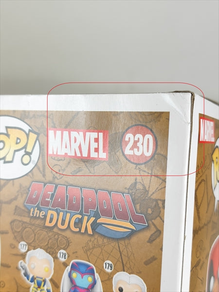 【箱傷】 デッドプール・ザ・ダック [DEADPOOL the DUCK] FUNKO(ファンコ) POP! 230
