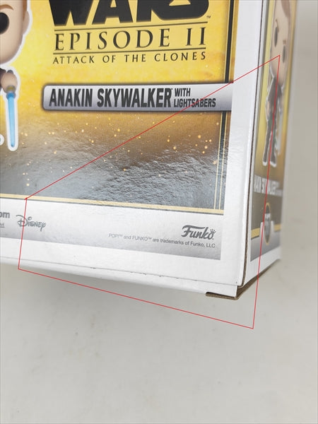 【箱傷】 アナキン・スカイウォーカー 2022年FALL CONVENTION限定 [スターウォーズ エピソード2] FUNKO(ファンコ) POP! 567