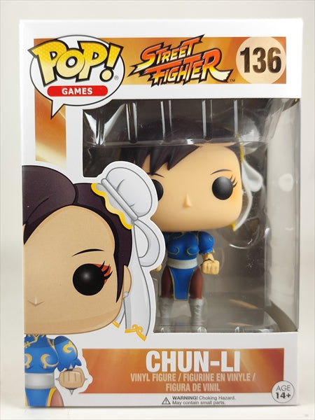 【取寄品・依頼者以外購入不可】チュン・リー [ストリートファイター] FUNKO(ファンコ) POP! GAMES 136