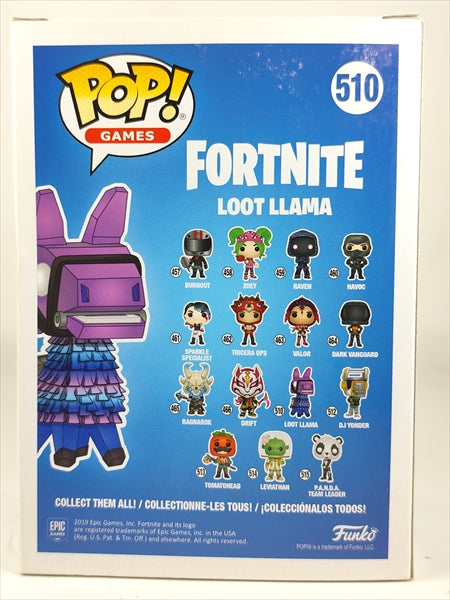 ラマ 蓄光版 2019年SUMMER CONVENTION限定 [FORTNITE(フォートナイト)] FUNKO(ファンコ) POP! GAMES 510