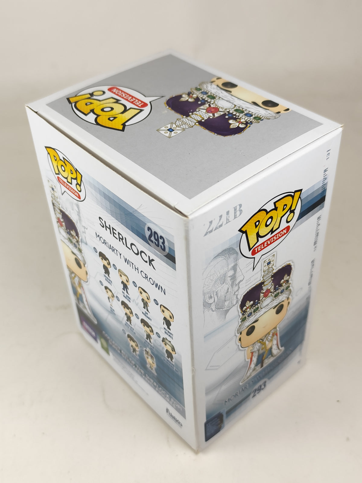 【箱傷】 ジム・モリアーティ 王冠 [シャーロック(SHERLOCK)] FUNKO(ファンコ) POP! TELEVISION 293