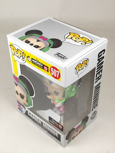 【箱傷】 ゲーマー・ミニー [ミッキー90th] FUNKO(ファンコ) POP! 507