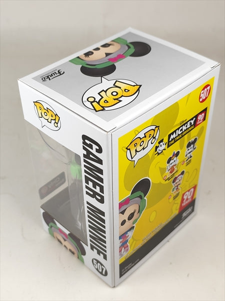 【箱傷】 ゲーマー・ミニー [ミッキー90th] FUNKO(ファンコ) POP! 507