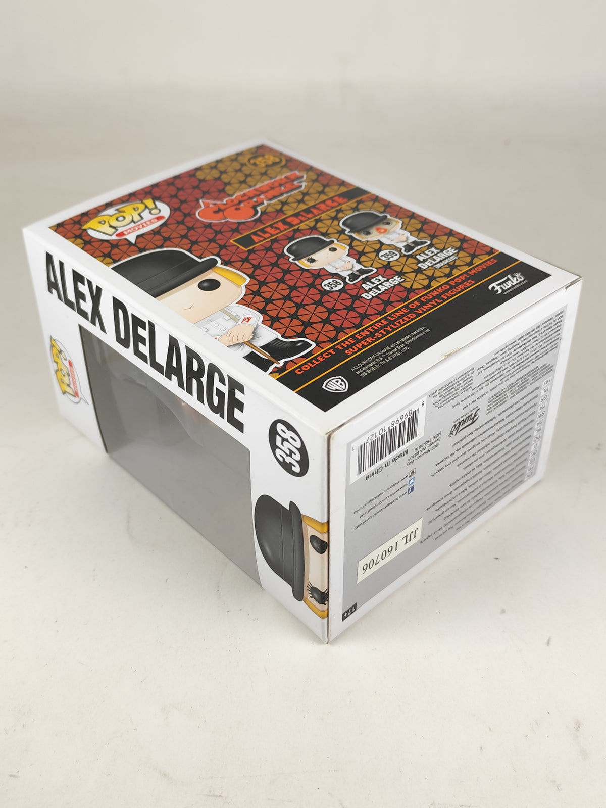 【箱傷】 アレックス・デラージ [時計じかけのオレンジ] FUNKO(ファンコ) POP! MOVIES 358