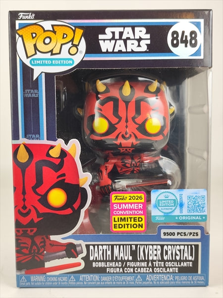 ダース・モール 2026年SUMMER CONVENTION 9,500体限定 [スター・ウォーズ(STAR WARS)] FUNKO(ファンコ) POP! LIMITED EDITION 848