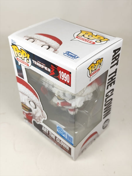 【箱傷】 アート・ザ・クラウン [テリファー 聖夜の悪夢 (TERRIFIER 3)] FUNKO(ファンコ) POP! MOVIES 1990