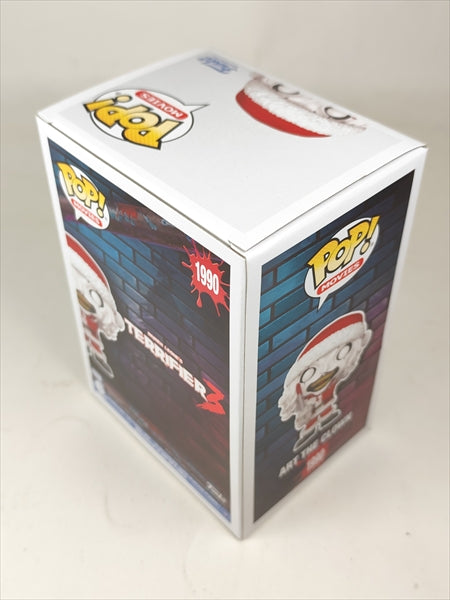 【箱傷】 アート・ザ・クラウン [テリファー 聖夜の悪夢 (TERRIFIER 3)] FUNKO(ファンコ) POP! MOVIES 1990